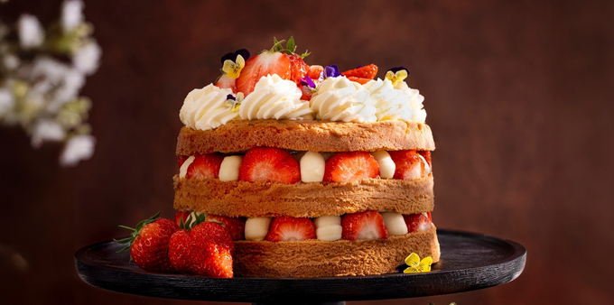 Recept aardbeientaart met Lambada's