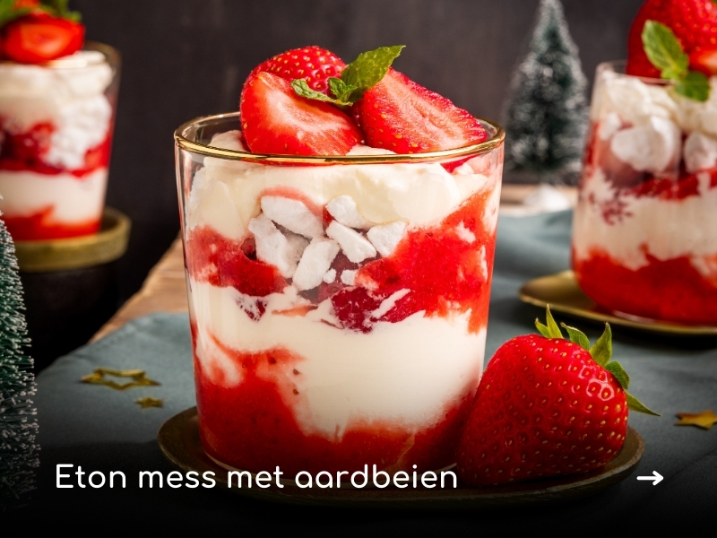 Recept inspiratie eton mess met aardbeien